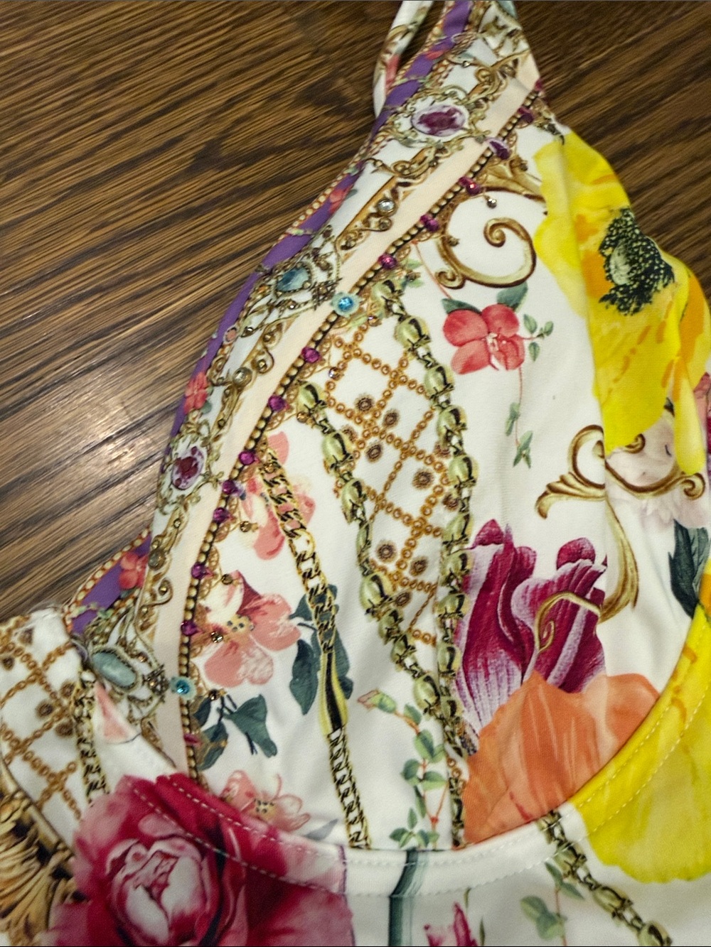 Camilla Destiny Calling one piece swimsuit large and matching sarong OS - Picture 5 of 11